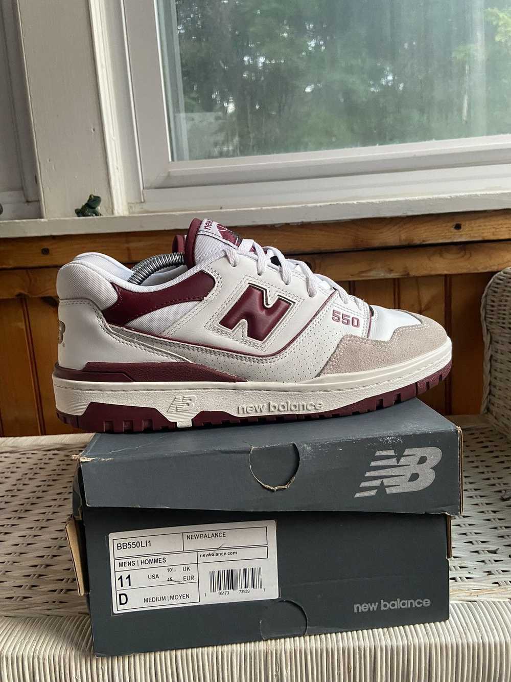 New Balance New Balance 550 Burgundy - image 2