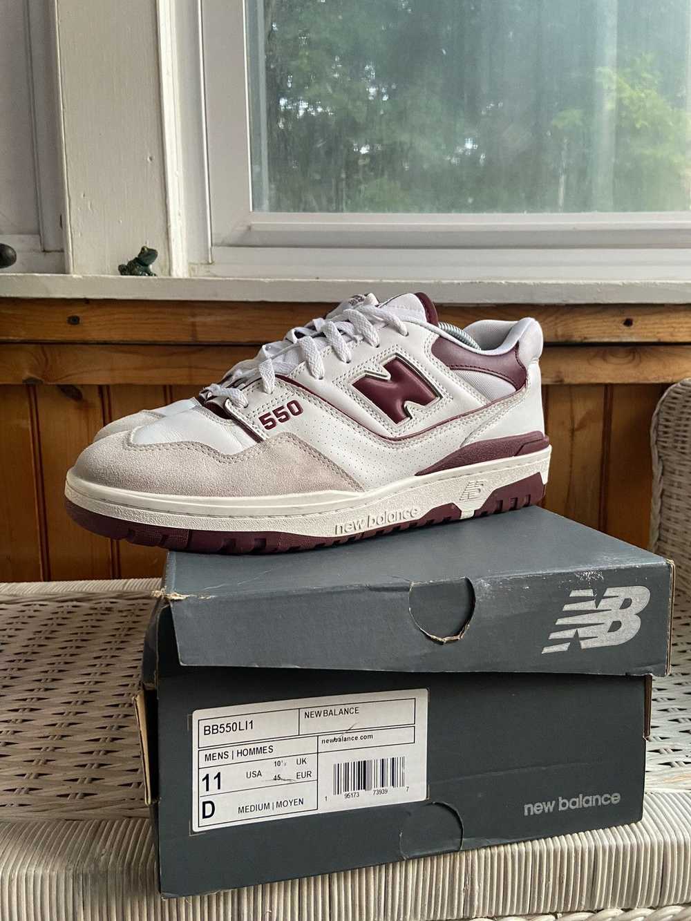 New Balance New Balance 550 Burgundy - image 6