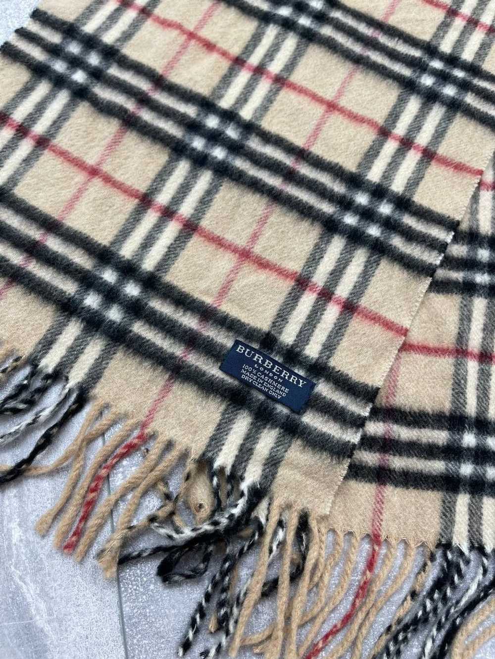 Burberry × Luxury × Vintage BURBERRY LONDON Scarf… - image 3