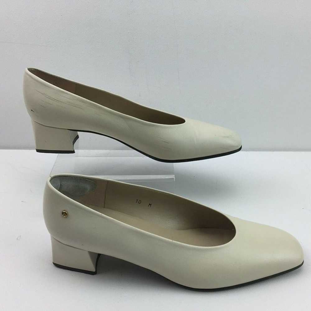 Etienne Aigner Spain Womens Nude Beige Cream Pump… - image 3