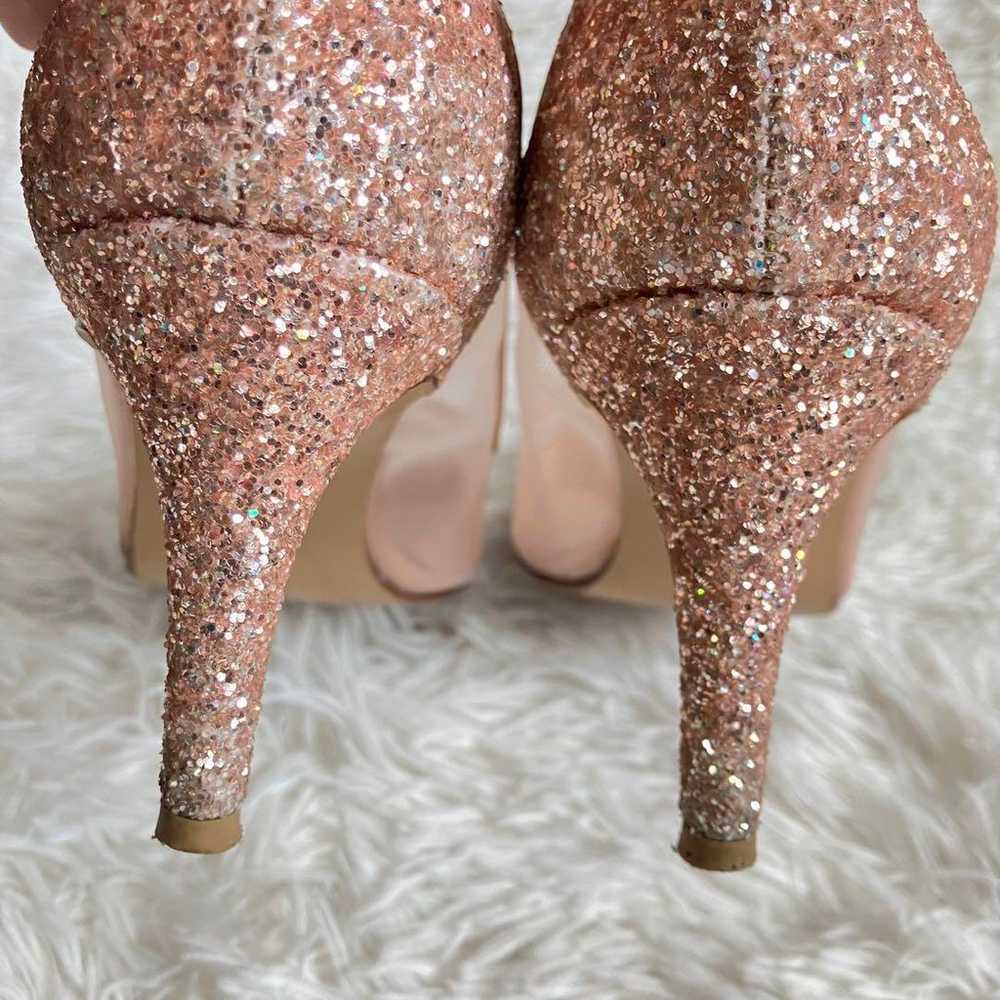 DIANA Bridal Shoes Glitter Pumps size 21.5cm - image 6