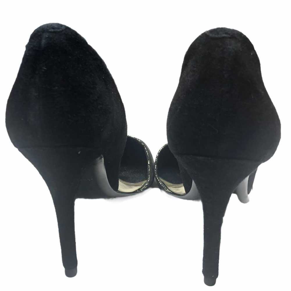 Aerin Black and Gold D'Orsay Heels - image 7