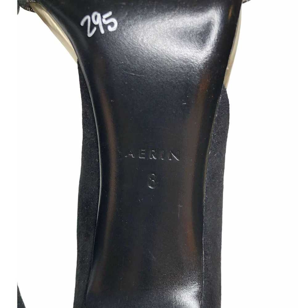 Aerin Black and Gold D'Orsay Heels - image 8