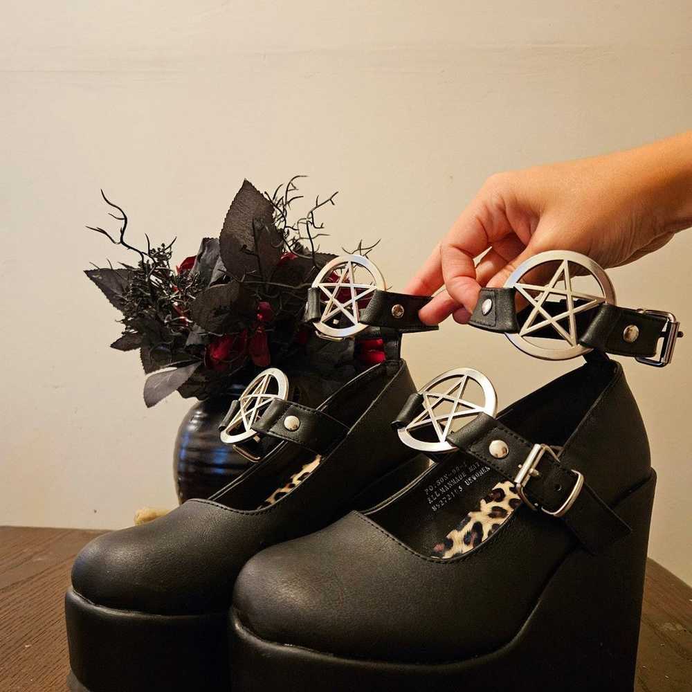 Demonia Poison 99-1 Platform Wedge - image 1