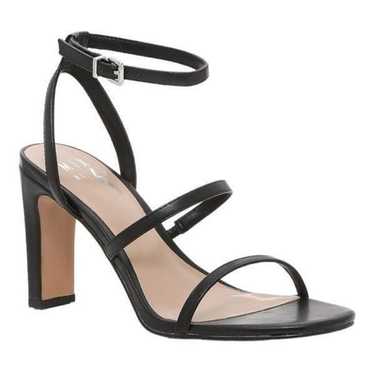 Mix No.6 Aliciana Women's Black Strappy Block Hee… - image 1