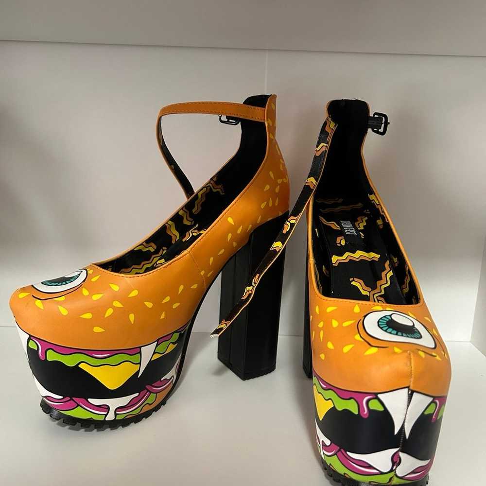 Iron Fist Cyclo Burger Platform Heels - image 1