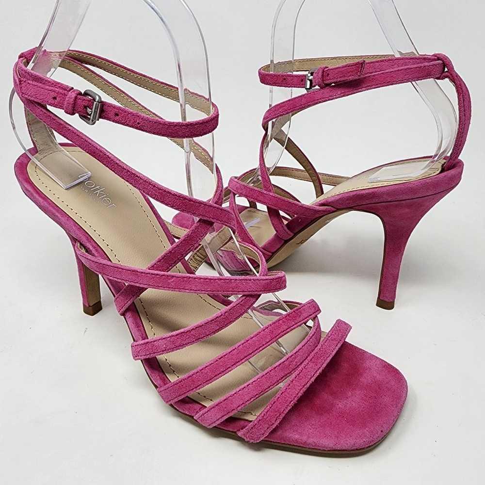 Botkier Sandals Women 7.5M Lorain Pink Suede Stra… - image 3