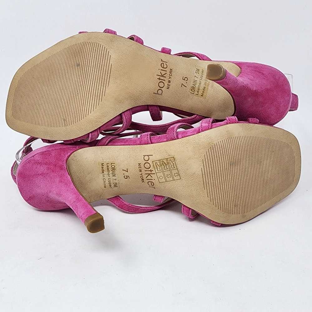 Botkier Sandals Women 7.5M Lorain Pink Suede Stra… - image 9