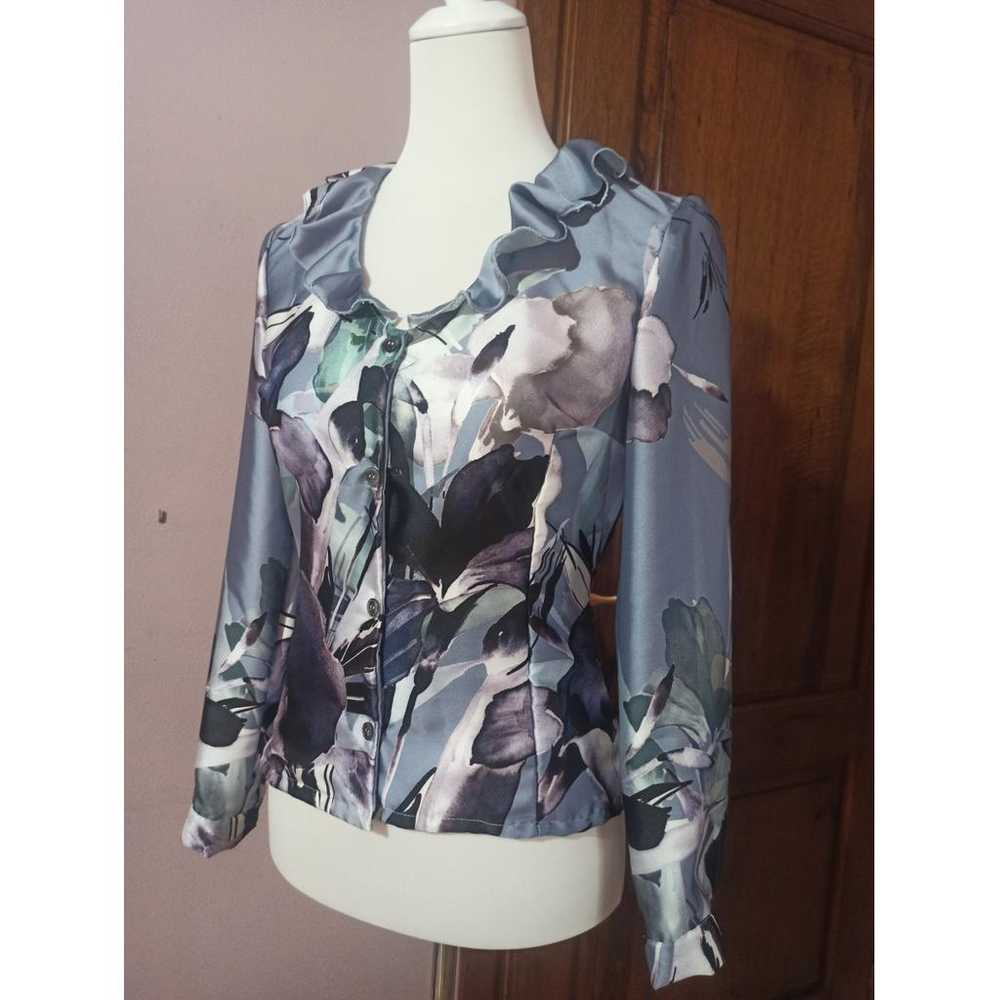 Non Signé / Unsigned Silk shirt - image 2