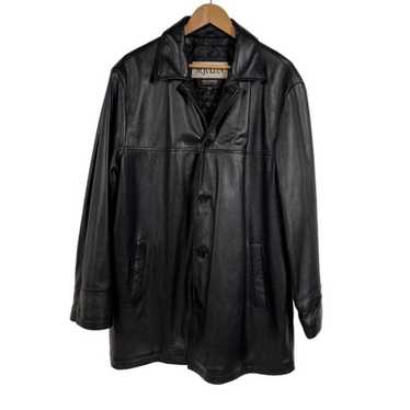 M.JULIAN ブラック レザージャケット XL 90s M.JULIAN WILSONSレザー | ジャケット XL | ブラック - 札幌