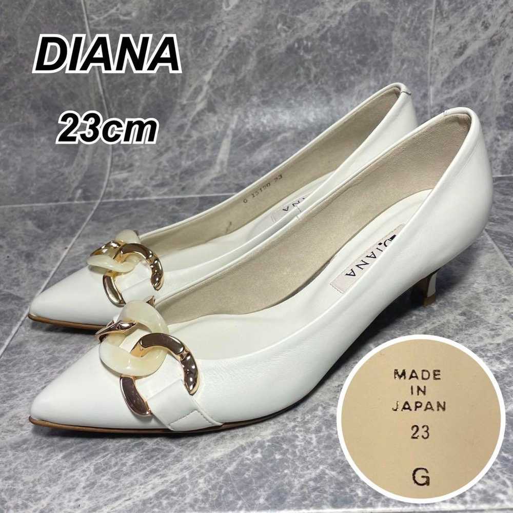 ⭐️ DIANA ⭐️ Diana Ladies Pumps Heels Chain White - image 1