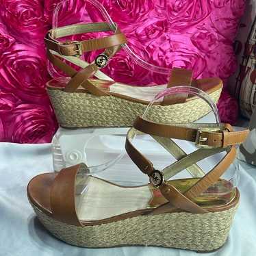 Michael Kors slingback platform sandal size 8.5 - image 1