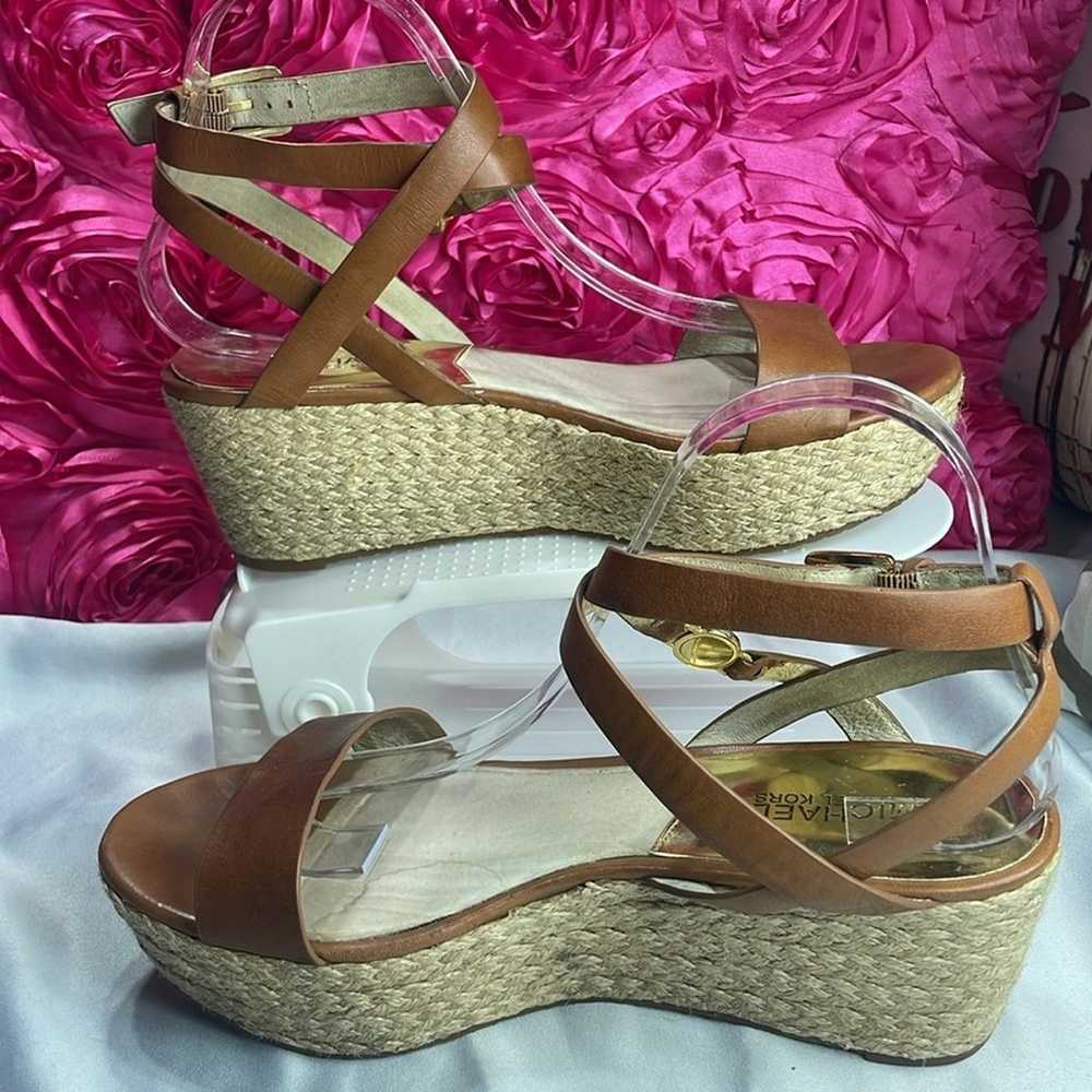 Michael Kors slingback platform sandal size 8.5 - image 3