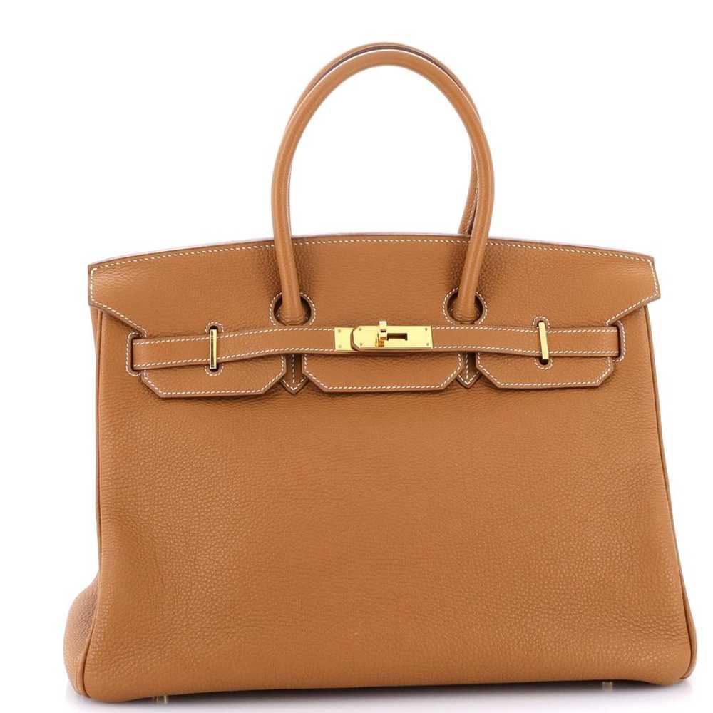 Hermès Leather tote - image 3