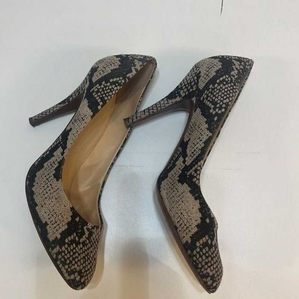 J.Crew Black White Gray 57046 / Mona Printed Pump… - image 4