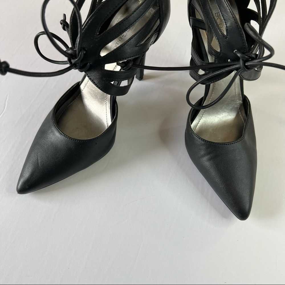 BCBGeneration black pointed toe stiletto heels Si… - image 4