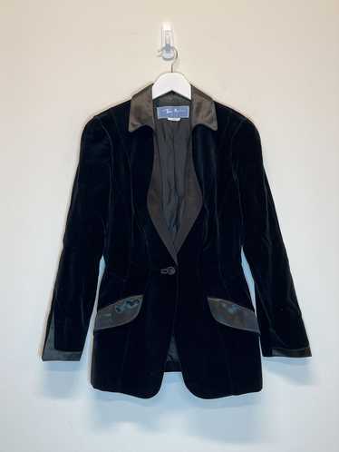 Mugler × Thierry Mugler Black Velvet Jacket