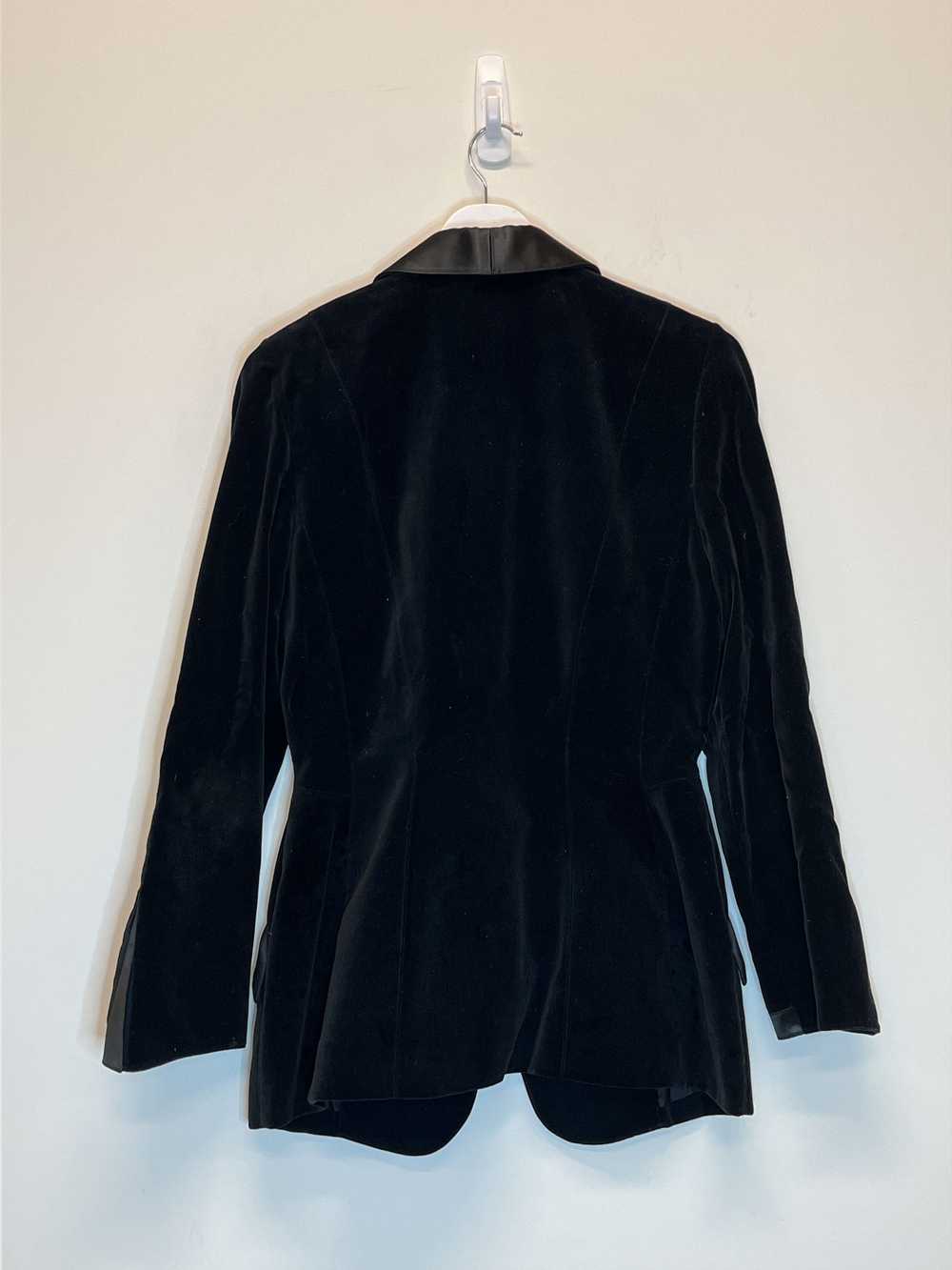 Mugler × Thierry Mugler Black Velvet Jacket - image 2