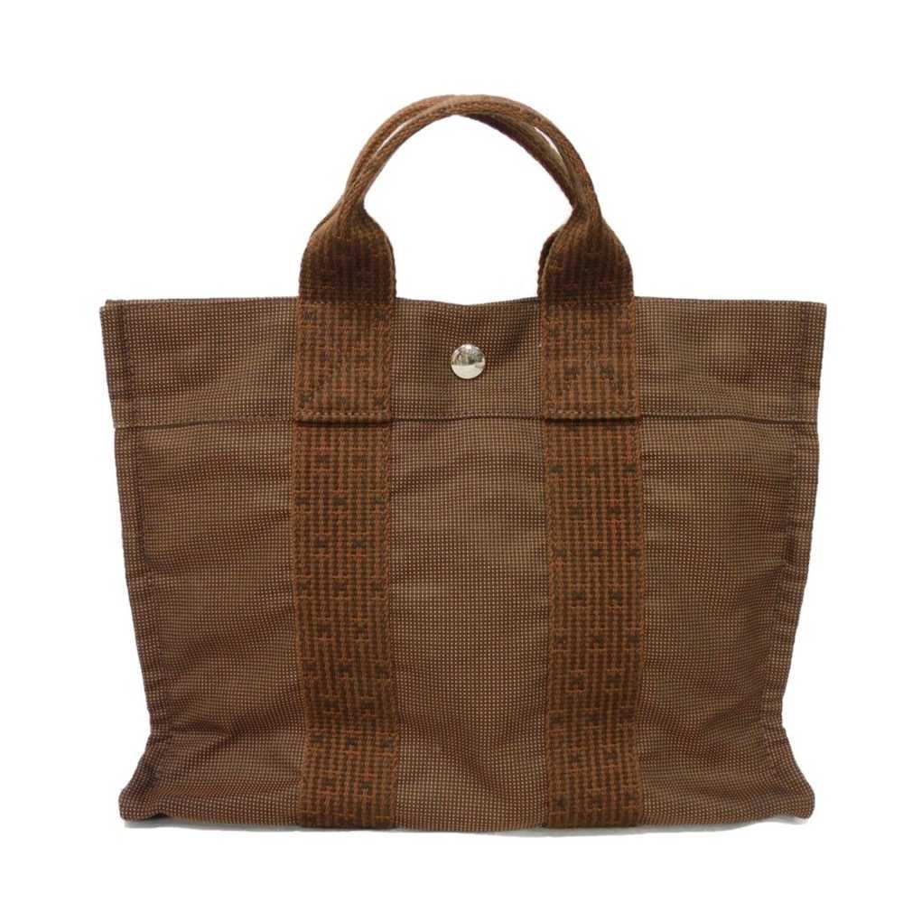 Hermes Hermes Tote Bag Air Line PM Nylon Canvas H… - image 1