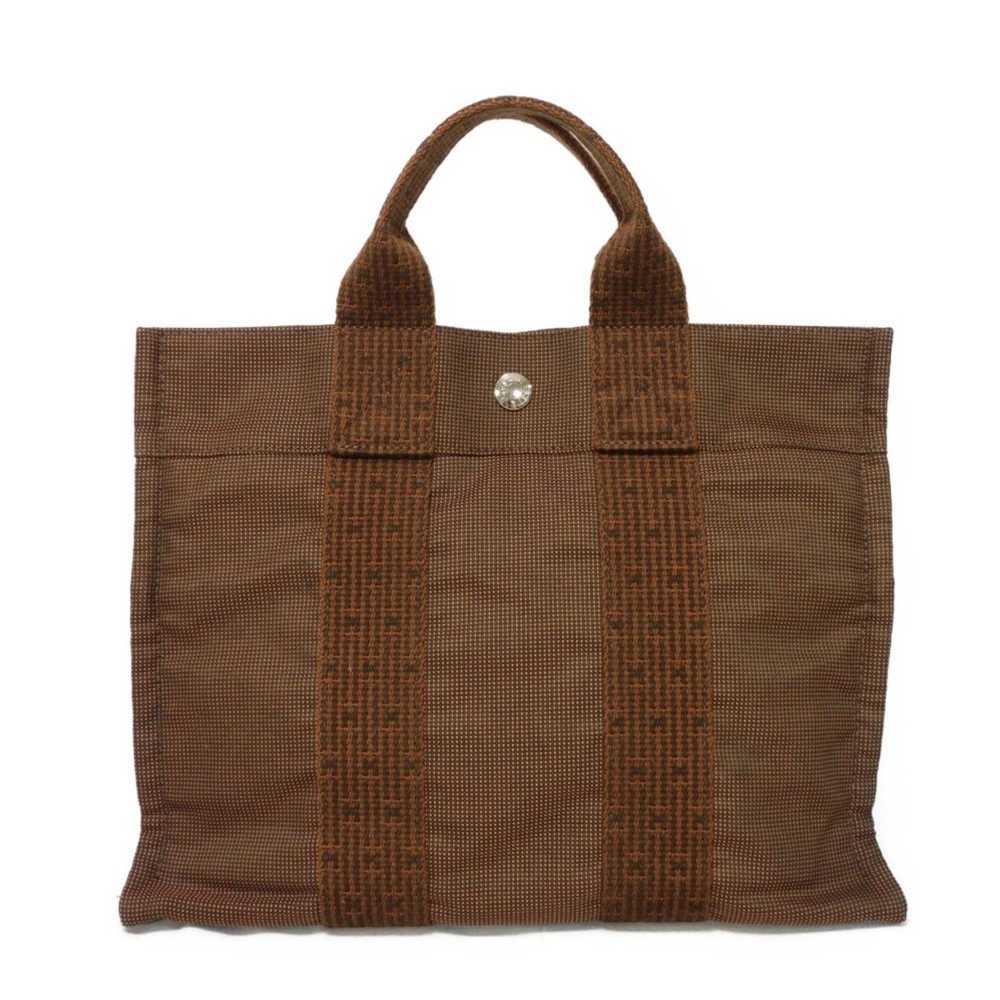 Hermes Hermes Tote Bag Air Line PM Nylon Canvas H… - image 4