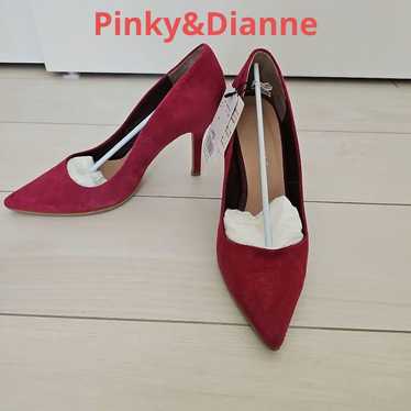 Pinky & Dianne Suede Pumps Bordeaux - image 1