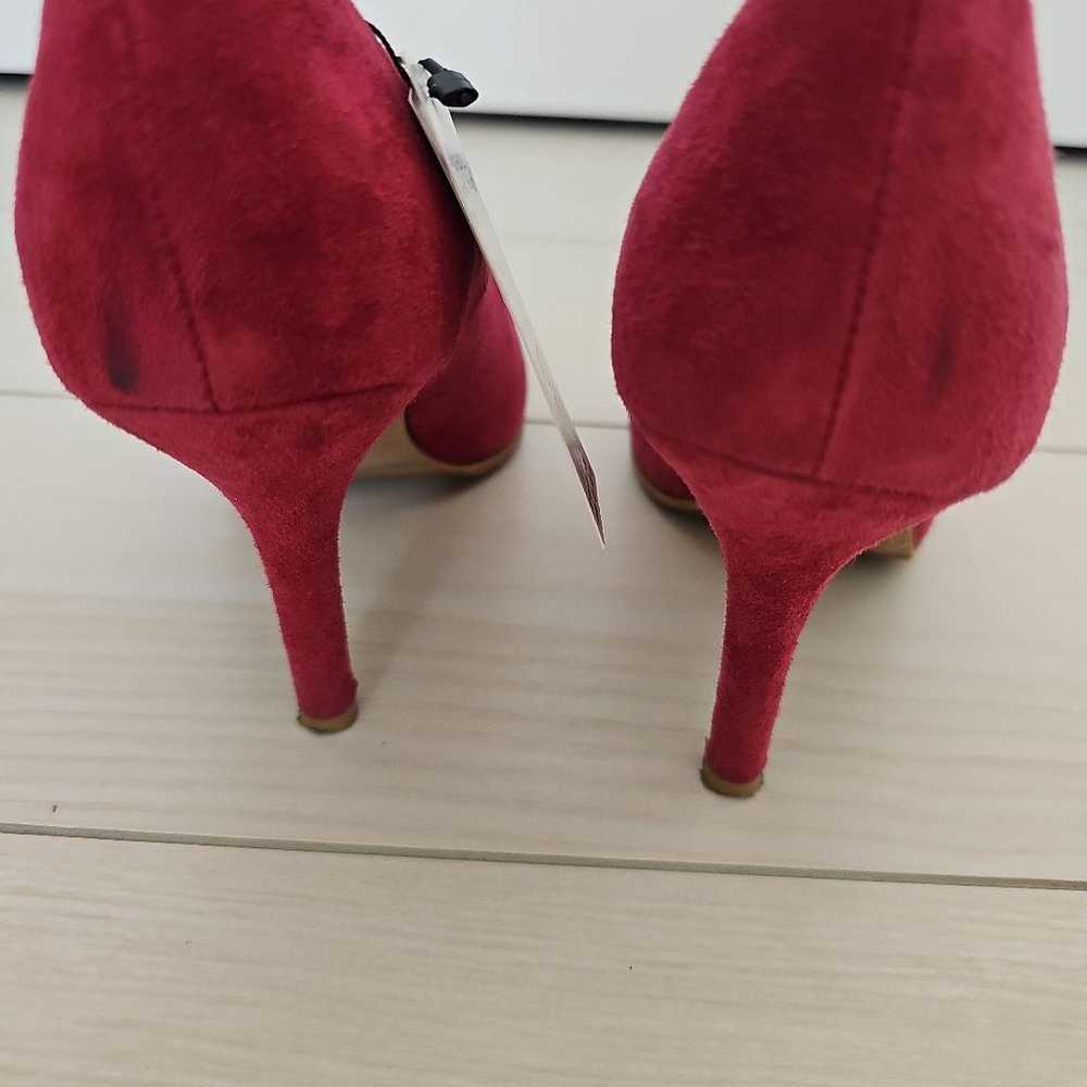 Pinky & Dianne Suede Pumps Bordeaux - image 3