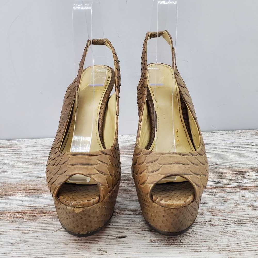 Brian Atwood Snakeskin Pumps 7.5 - image 2