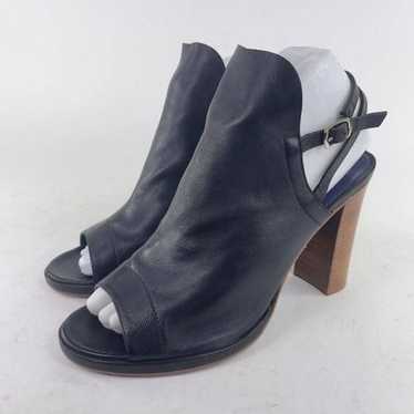 Firenze valentina rangoni Black Heel Peep-Toe sho… - image 1