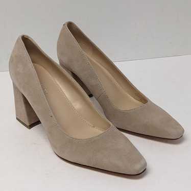 Marc Fisher Keri Pumps, Light Suede, Women's 7 - image 1