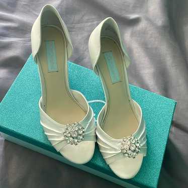 Blue by Betsy Johnson Bridal Shoe