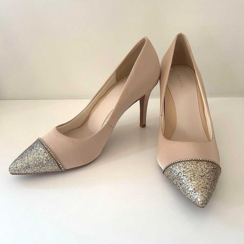 RANDA Glitter Pumps Beige 25cm - image 1