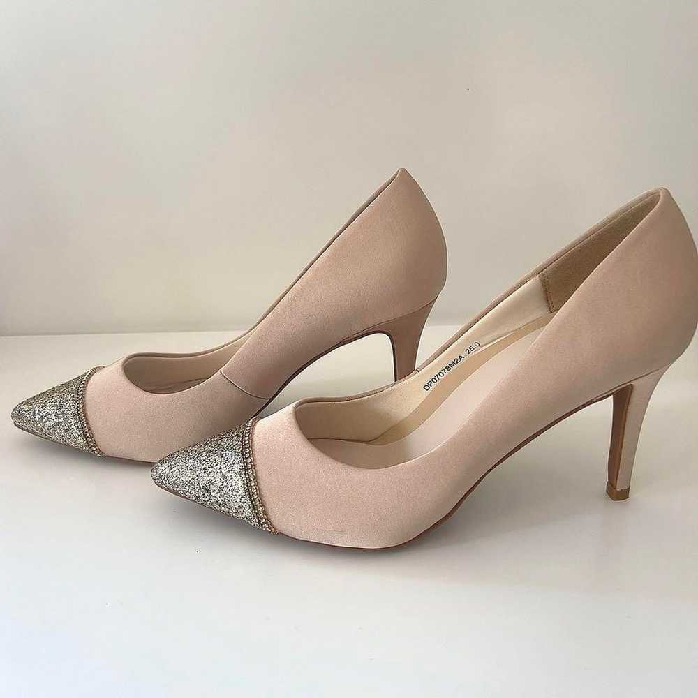 RANDA Glitter Pumps Beige 25cm - image 3