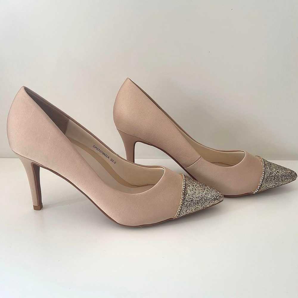 RANDA Glitter Pumps Beige 25cm - image 4