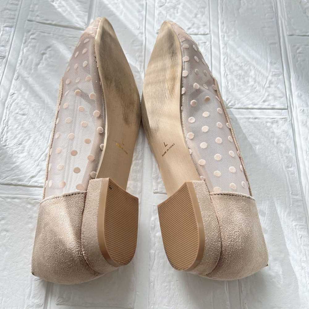 【natural couture】Sheer Flat Pumps Size L - image 3