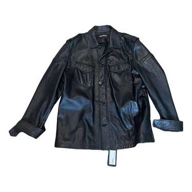 ジャケット・アウター Neil Barrett 06ss Washer Leather Vest Neil Barrett 06ss Washer Leather Vest（Neil Barrett Gray