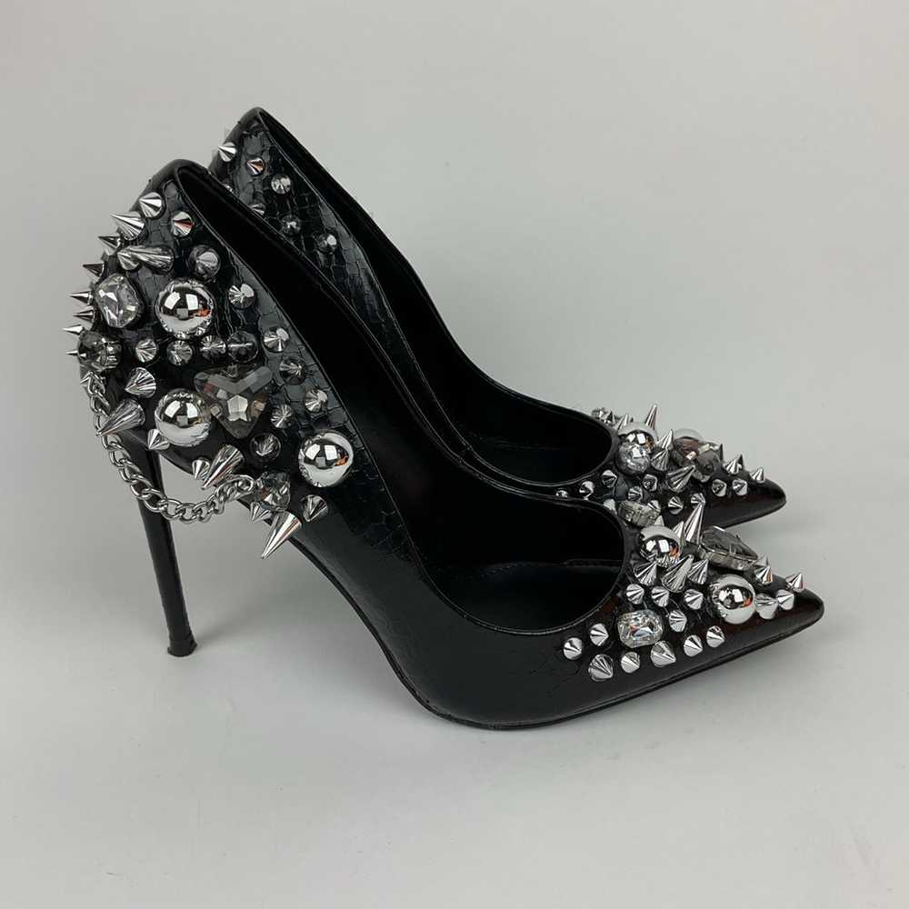 STEVE MADDEN VERONICKA SPIKE STUDDED ROCK N ROLL … - image 1