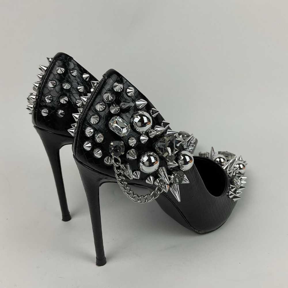 STEVE MADDEN VERONICKA SPIKE STUDDED ROCK N ROLL … - image 5