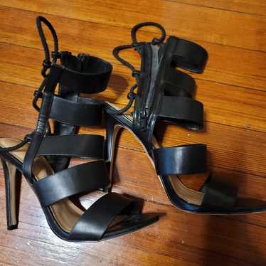 Aldo Hawaii High Rise Gladiator Sandals, Black