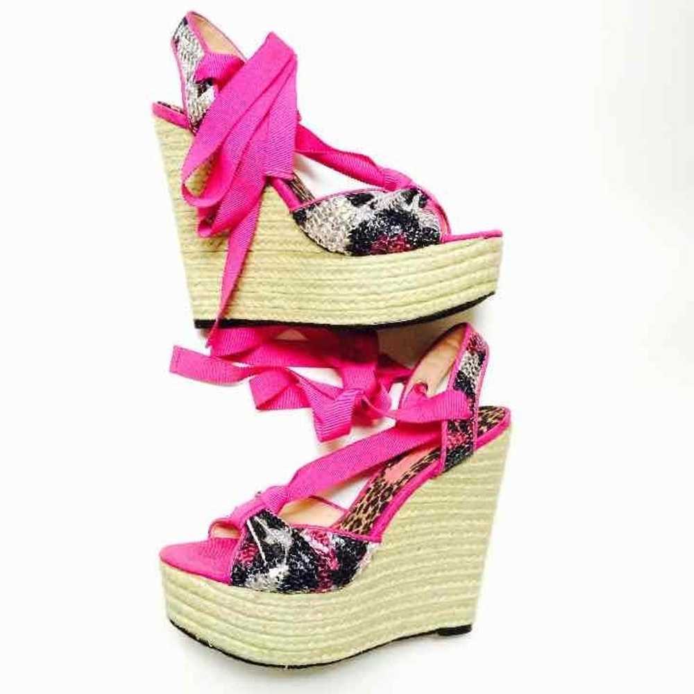 Betsey Johnson Wedge Heels - image 3