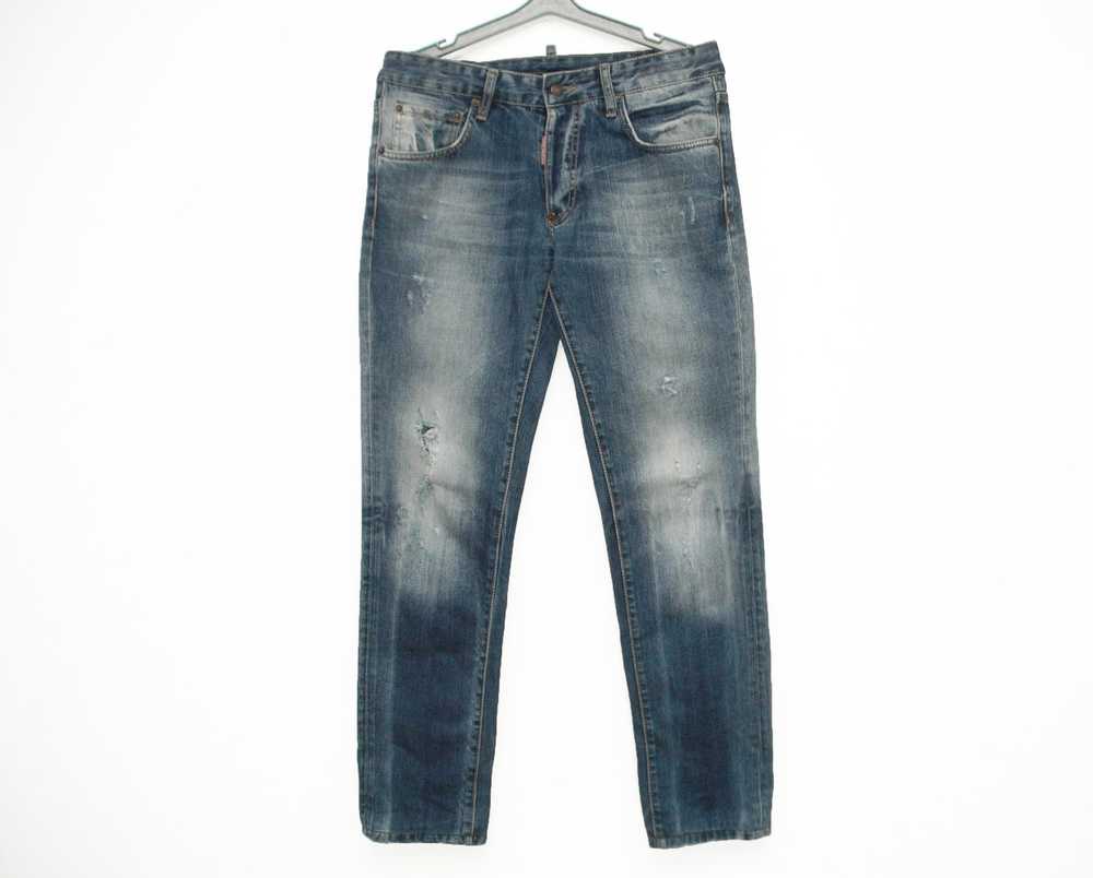 Distressed Denim × Dsquared2 Dsquared2 Distressed… - image 1