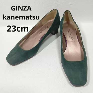 Excellent condition GINZA kanematsu Suede Pumps s… - image 1