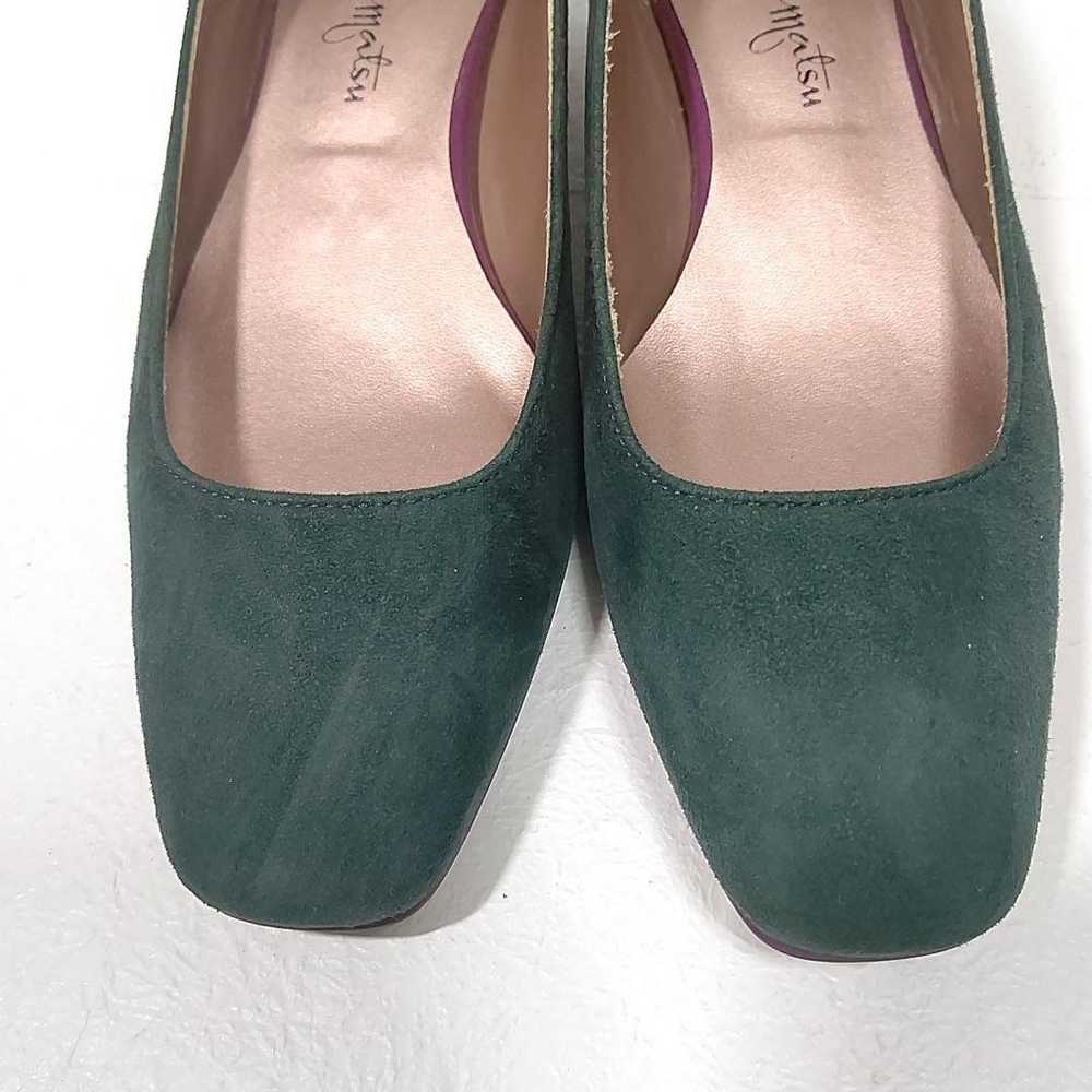 Excellent condition GINZA kanematsu Suede Pumps s… - image 5