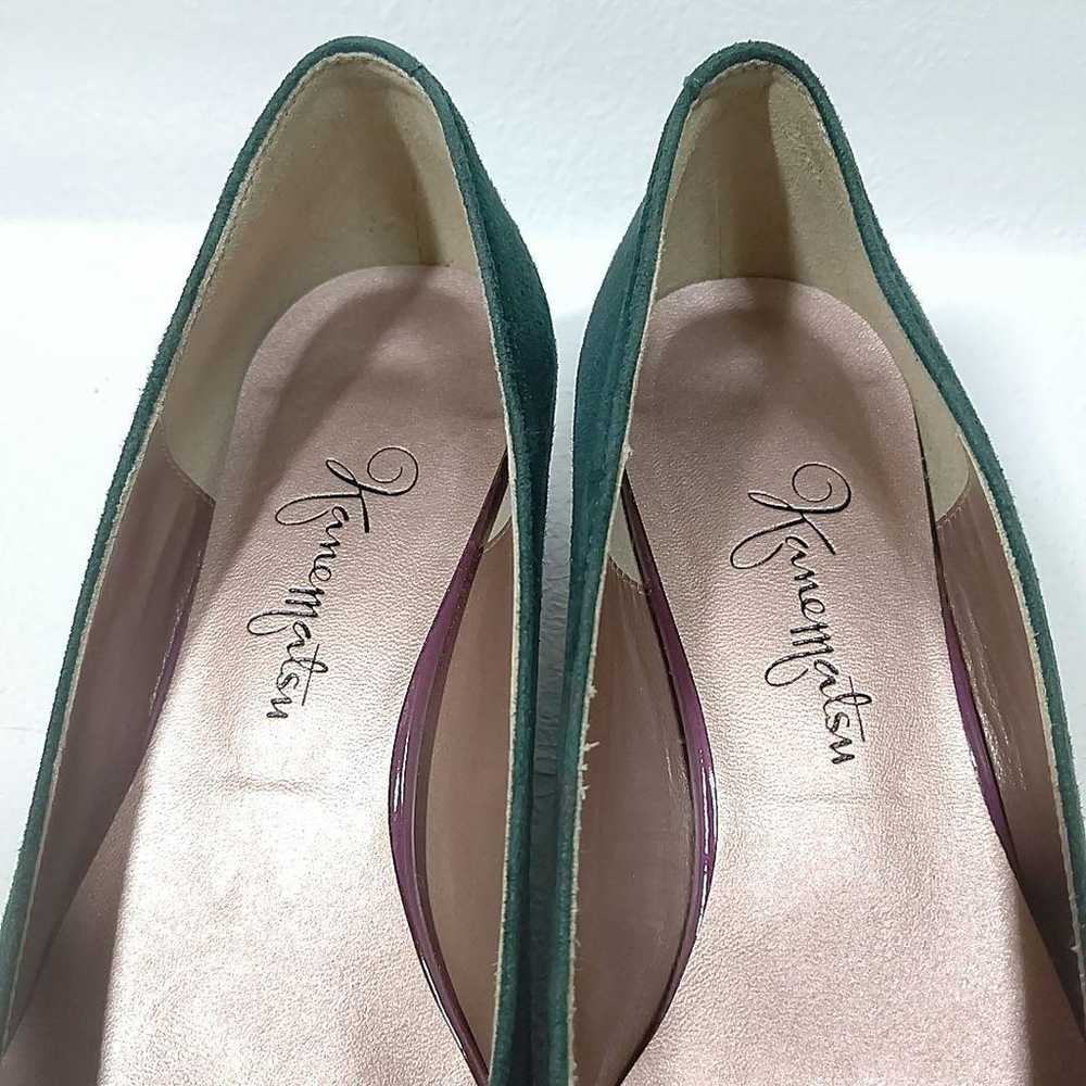 Excellent condition GINZA kanematsu Suede Pumps s… - image 6