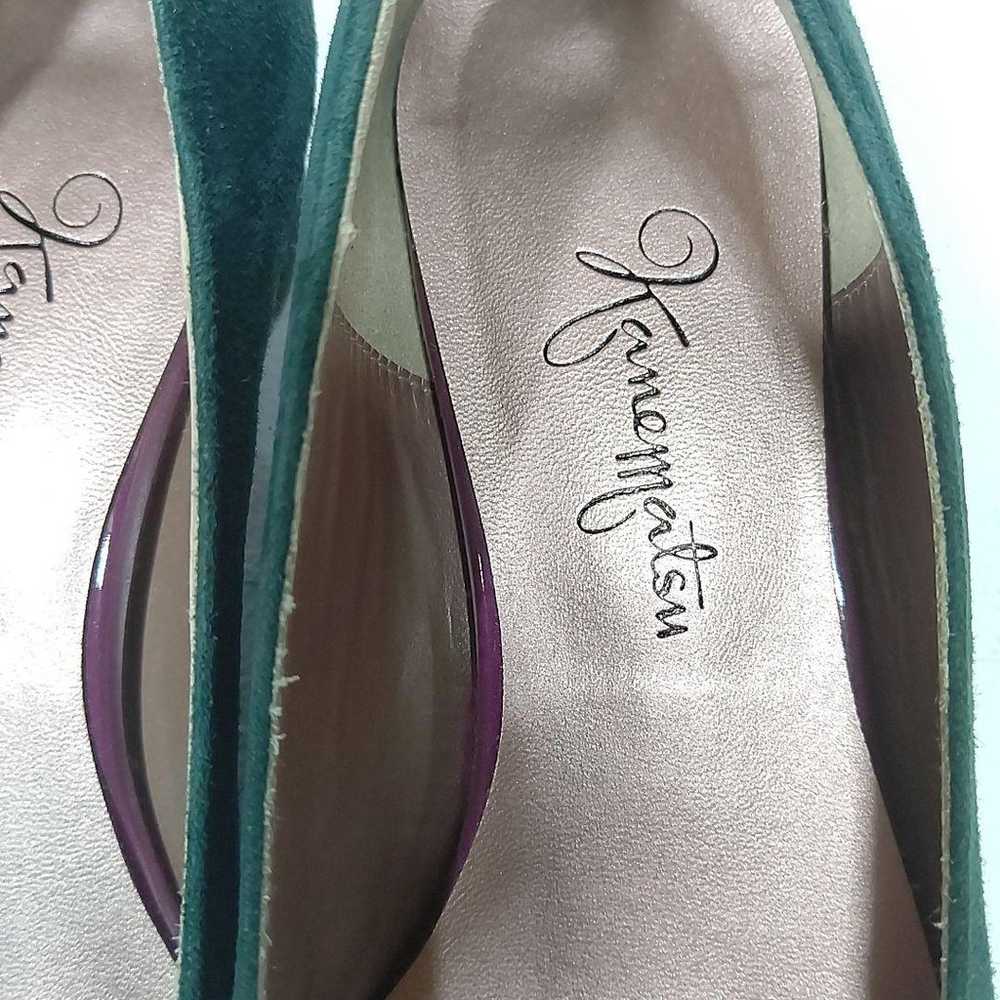 Excellent condition GINZA kanematsu Suede Pumps s… - image 7