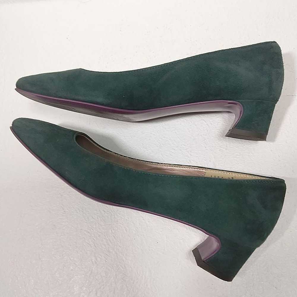 Excellent condition GINZA kanematsu Suede Pumps s… - image 9