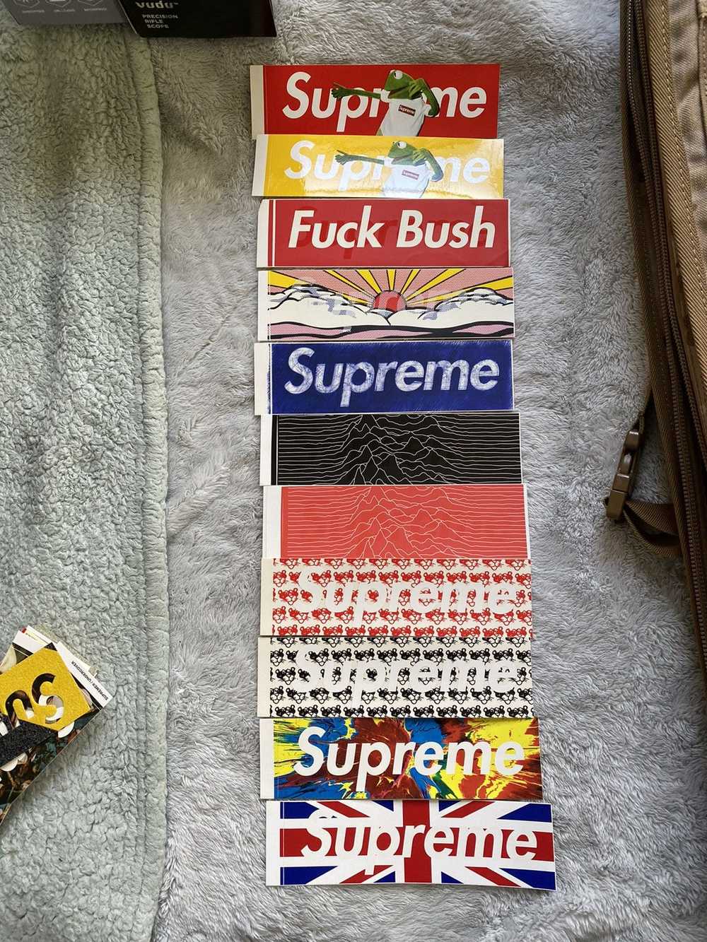 Supreme Supreme box logo sticker Roy Lichtenstein… - image 6