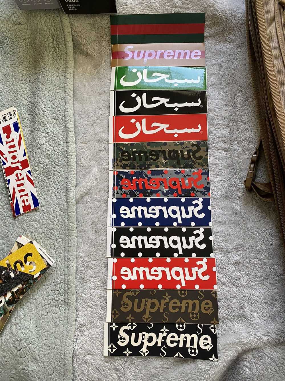 Supreme Supreme box logo sticker Roy Lichtenstein… - image 7