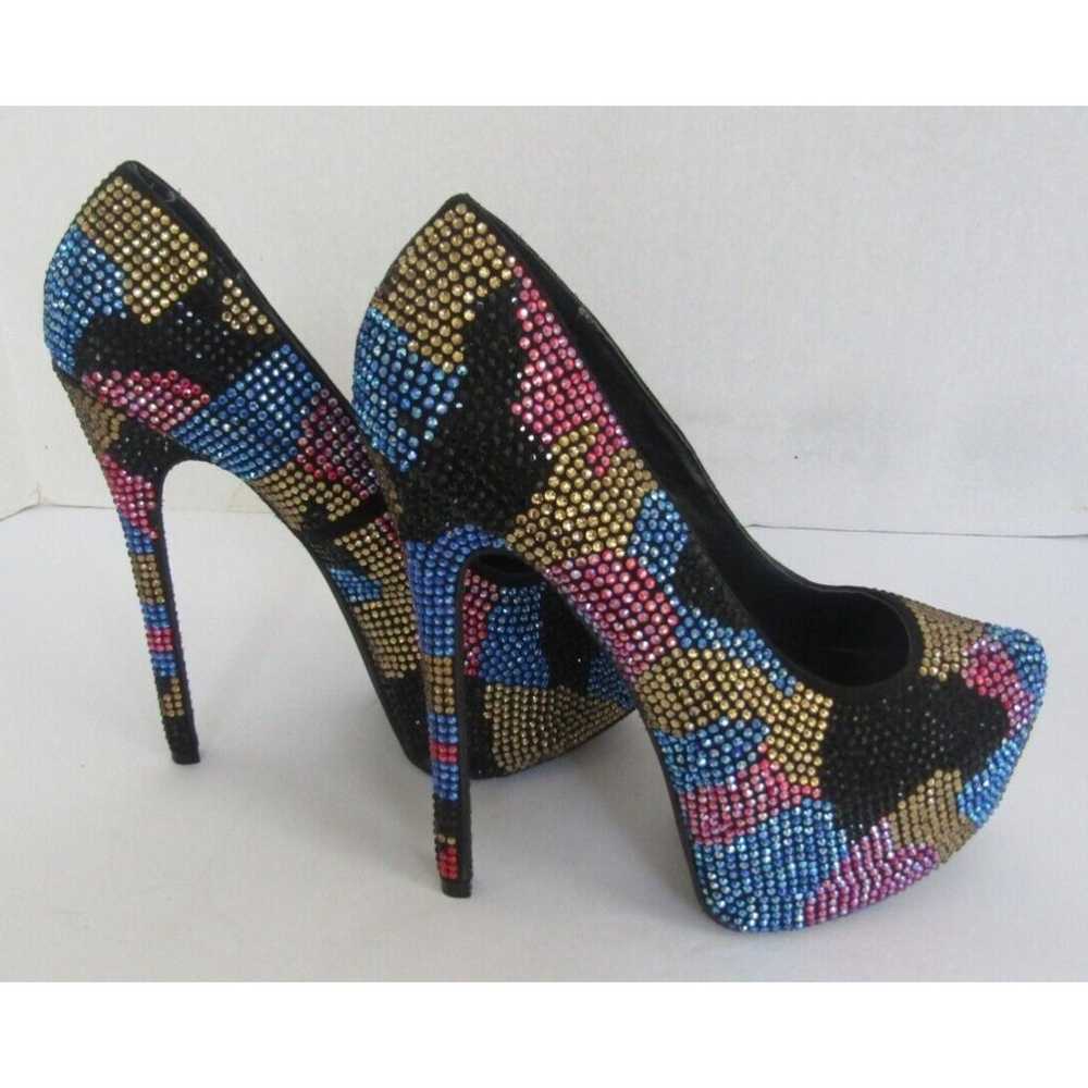 Steve Madden Dyvinal Multi Colored Camouflage Rhi… - image 5