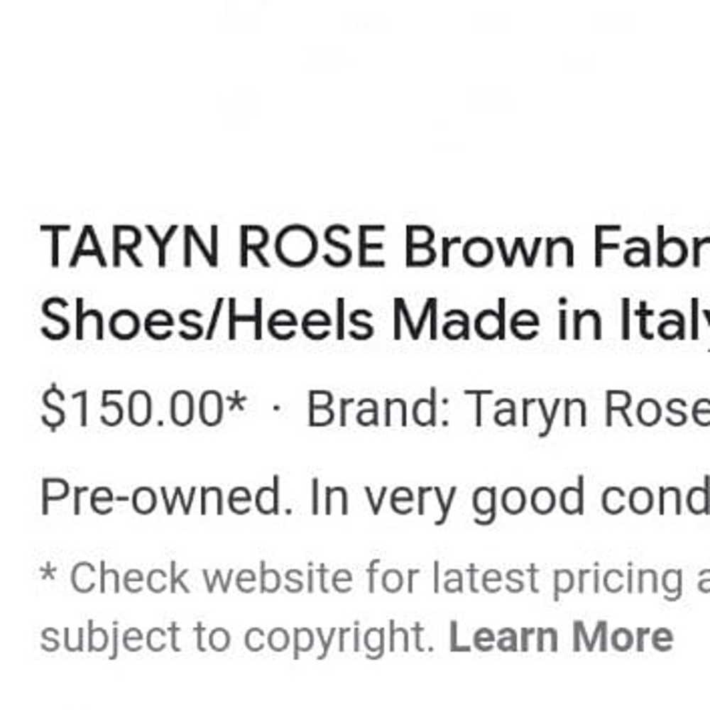 Taryn Rose Italian Black Block Kitten Heels Sock … - image 2