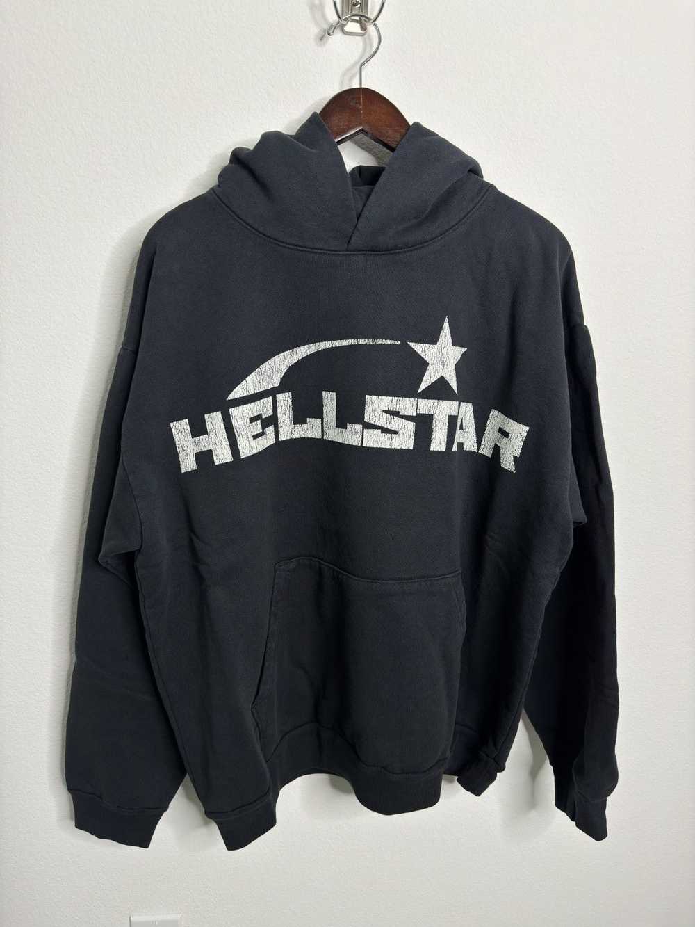 HELLSTAR Hellstar Studios Basic Logo Hoodie Vinta… - image 2